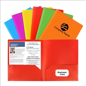 Business Plastic Folders With Pockets